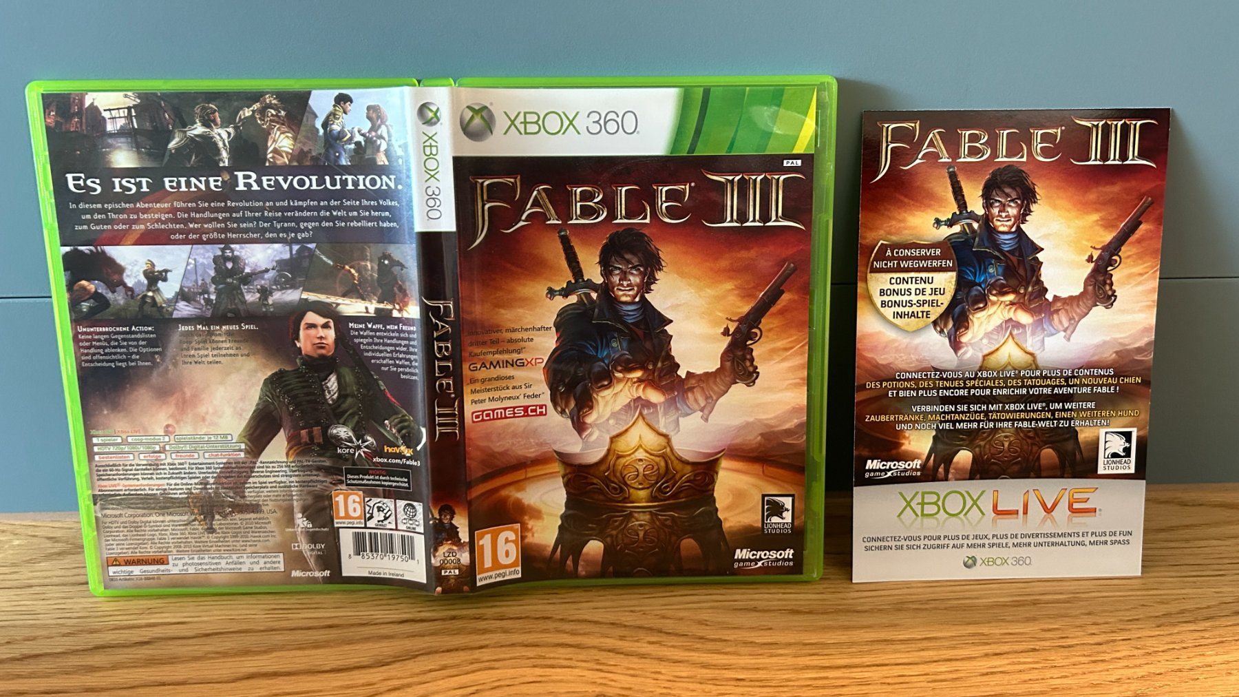 Spiele: Fable III 3 Xbox 360 – Gebraucht aus Liebefeld von Eaglewings5