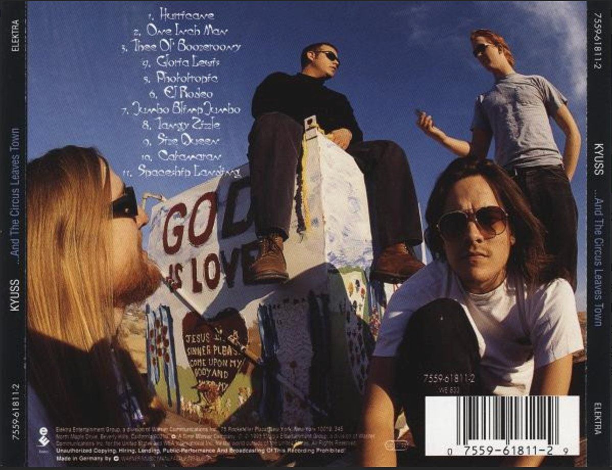 CD: Kyuss - and the Circus Leaves Town – Usato da Brunnen venduto da Barfly5 1