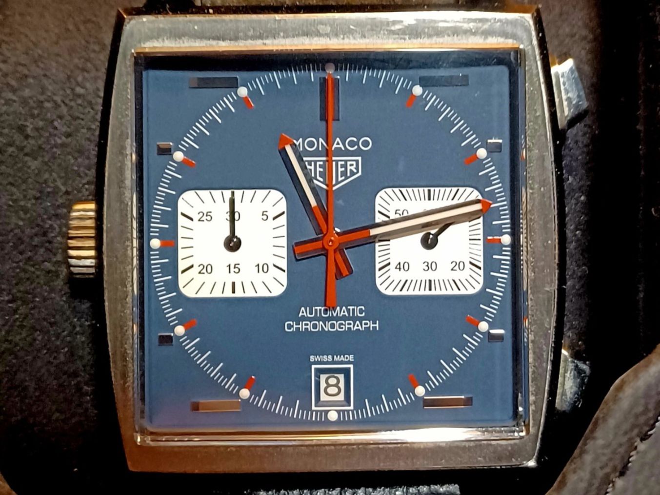 Tag Heuer Orologi: Tag Heuer Monaco CAW211P - Steve McQueen Full Set – Nuovo (secondo la descrizione) da Schachen b.Herisau venduto da Biibli 1