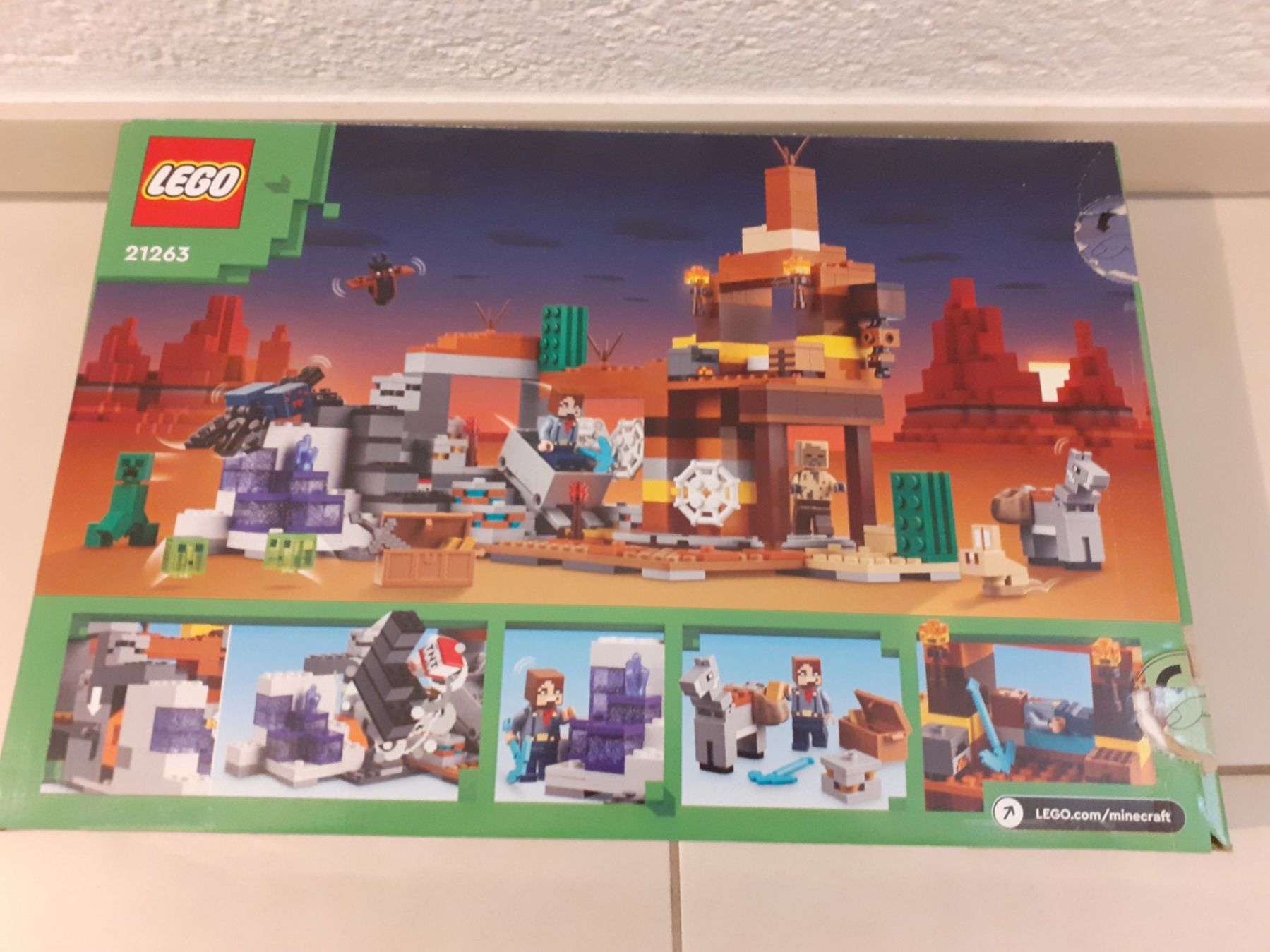 Lego Kit di costruzioni: Lego Minecraft 21263 Mine in den Badlands – Usato da Volketswil venduto da greifensee11511 3