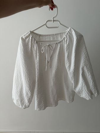 boho bluse weiss baumwolle