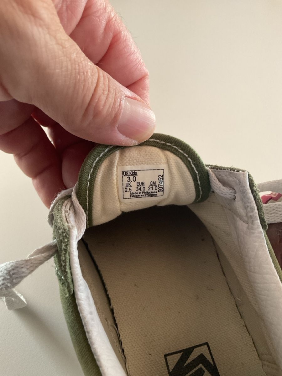 Vans Herrenschuhe: Baskets Vans Old Skool verte enfant taille 34 – Gebraucht aus Sommentier von 79thierry 4