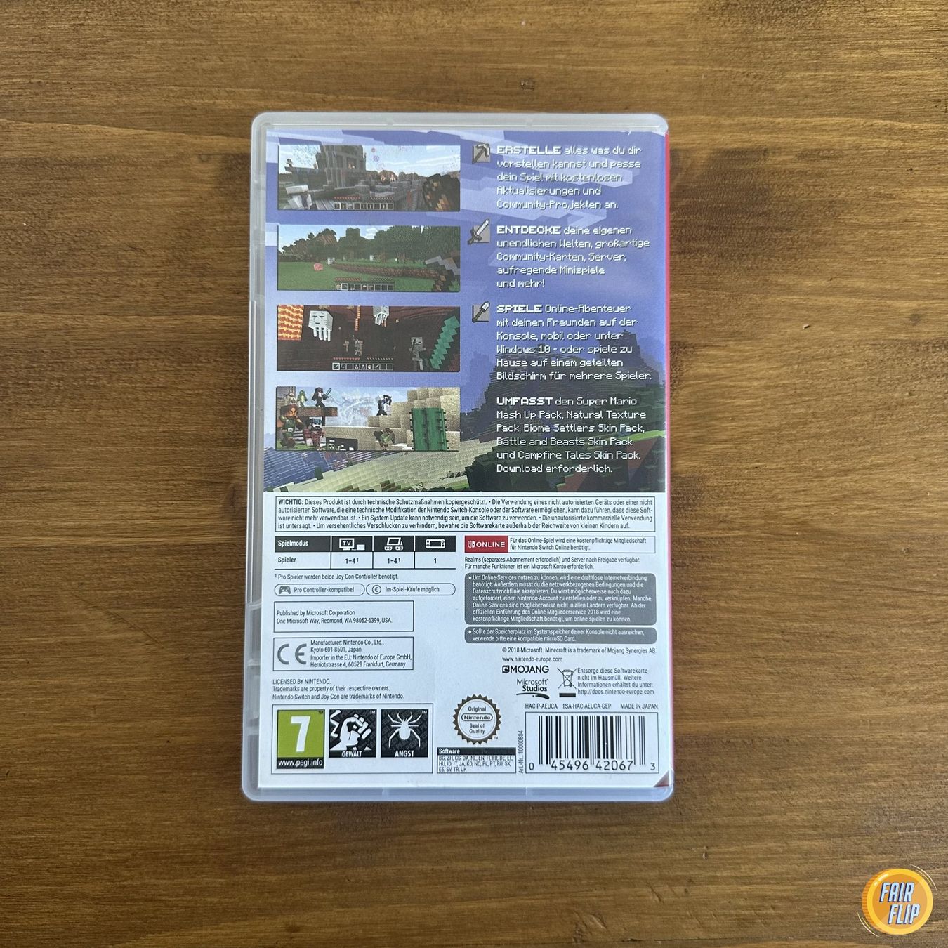 Nintendo Jeux: Nintendo Switch Minecraft – D'occasion à Luzern par fairflip 1