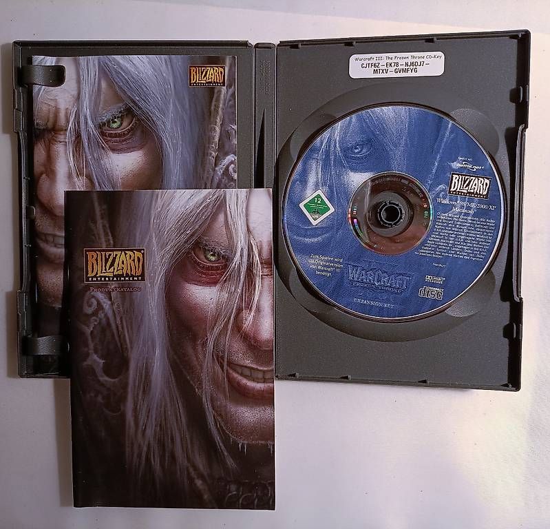 Giochi: WARCRAFT 3 + FROZEN THRONE PC CD-ROM GAMES DE GETESTET  – Usato da Reinach BL venduto da mon_89wb 3