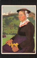 Bundesfeierkarte 1933 , Nr 57 a , gel. 10.Vll.33 Luftpost
