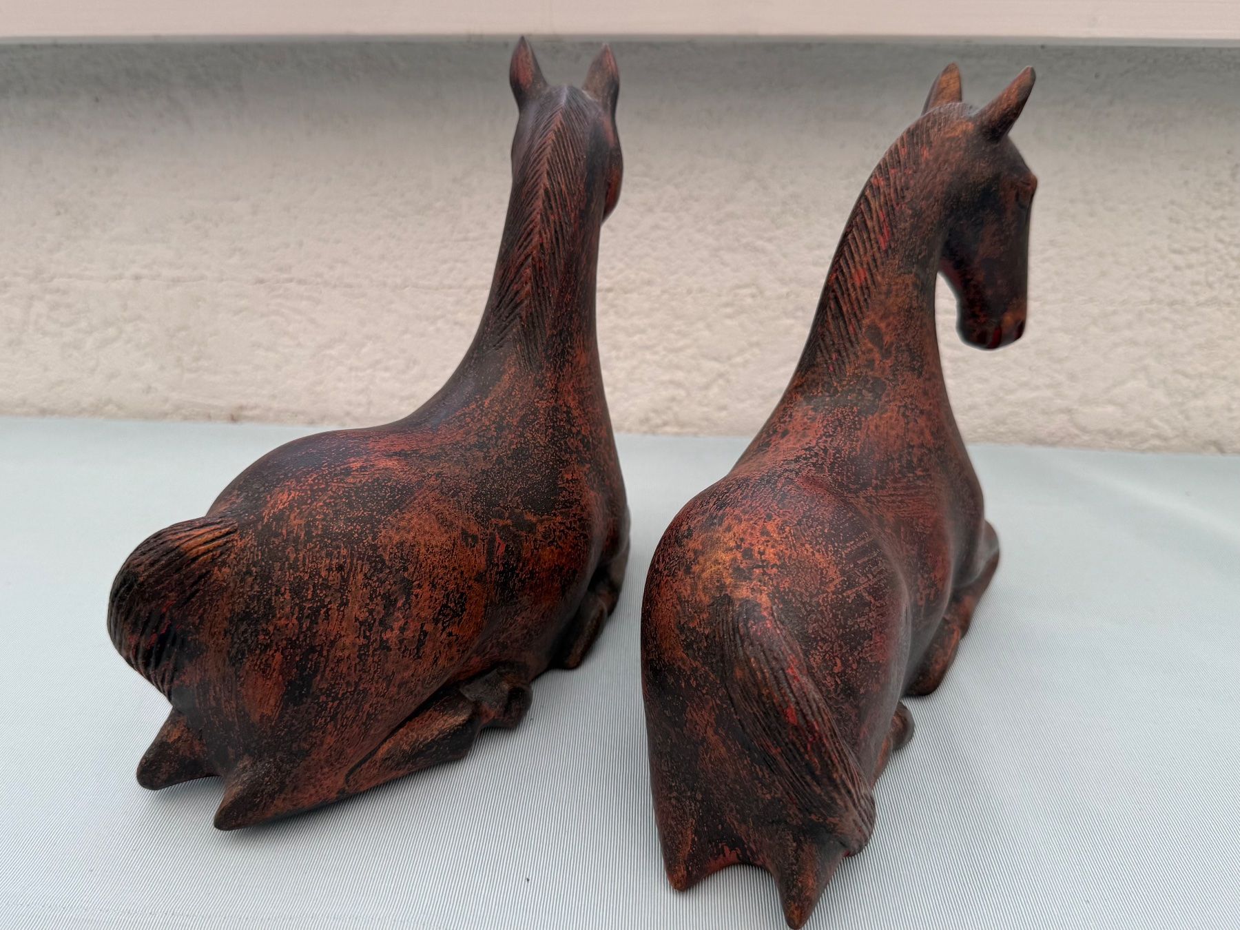 Figuren: Zwei Deko-Pferde – Gebraucht aus Lostorf von Nick1258 5