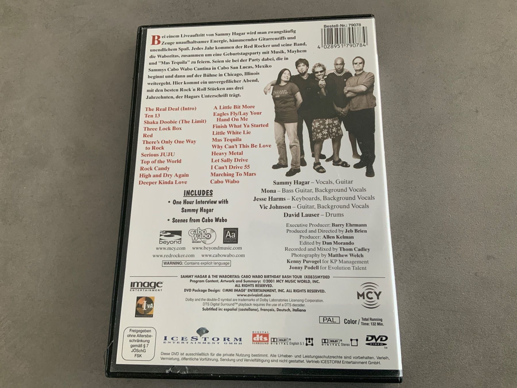 Alle DVDs: Sammy Hagar & The Waboritas, DVD – Gebraucht aus Uster von Macita56 1