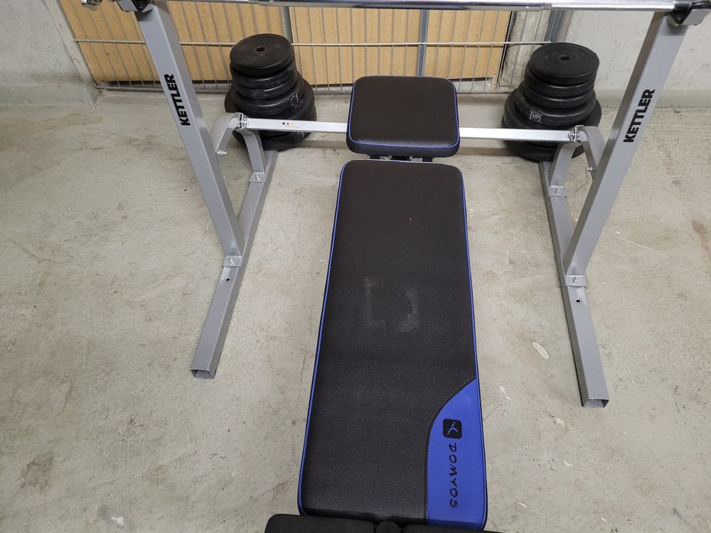 Kettler squat rack hot sale