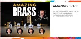 2 Tickets Amazing Brass Canadian Brass KKL Luzern 23.09.2026