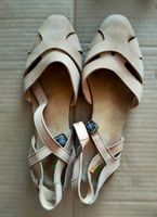 Sandalen aus Leder beige 42