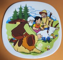 Assiette Heidi vintage