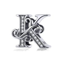 Charm Anhänger Buchstabe "K"