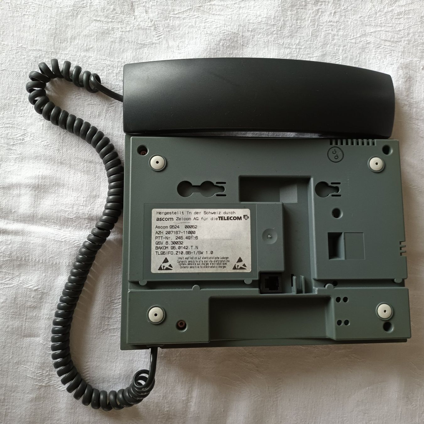 Swisscom Telefoni: Telefon Tritel Bern anthrazit – Usato da Bäretswil venduto da ricoric 2