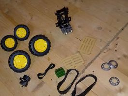 BruderZusatzräder für Traktor ,Zubehör, Palletten/Stapler,