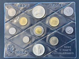 Italien Münzsatz 1994 – mit 1000 Lire Silber Tintoretto