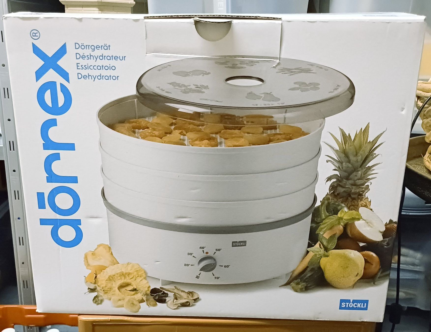 Stöckli Elettrodomestici da cucina: Stöckli Dörrex Dörrgerät mit 3 Gittern – Nuovo (secondo la descrizione) da Eichberg venduto da starbucks03