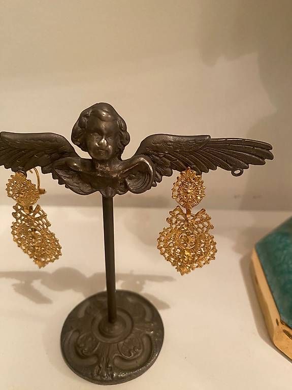 Boucles d'oreille: Silber vergoldete Ohrhänger – D'occasion à Luzern par lou4444 1