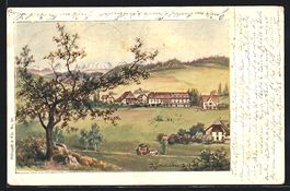 Künstler-AK Walkringen, Rüttihubelbad