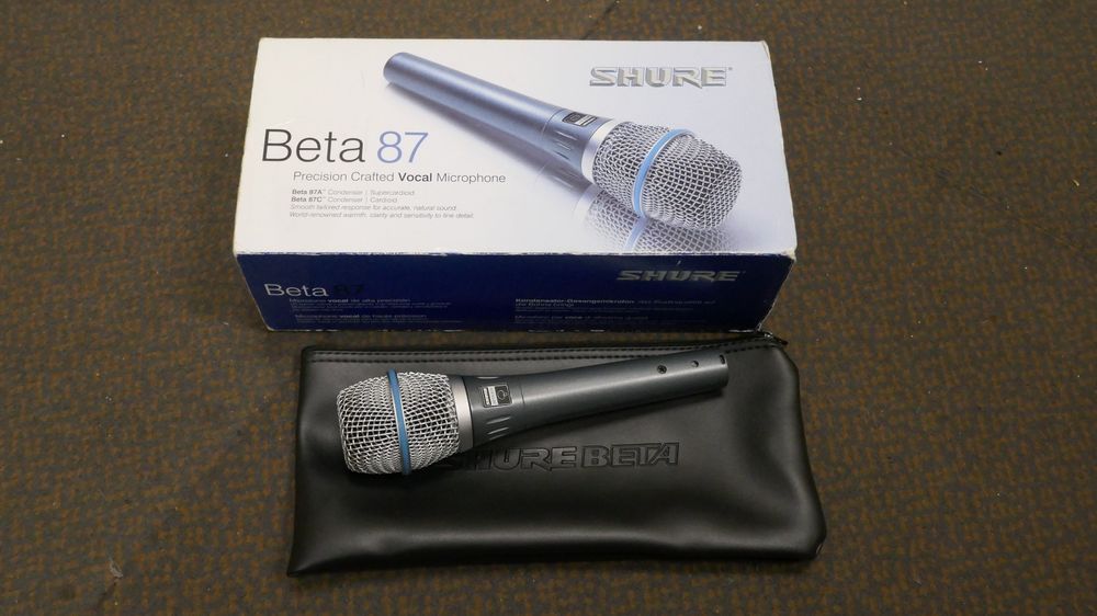 Shure Beta 87A (Neu (gemäss Beschreibung)) in Wenslingen für CHF 200 ...