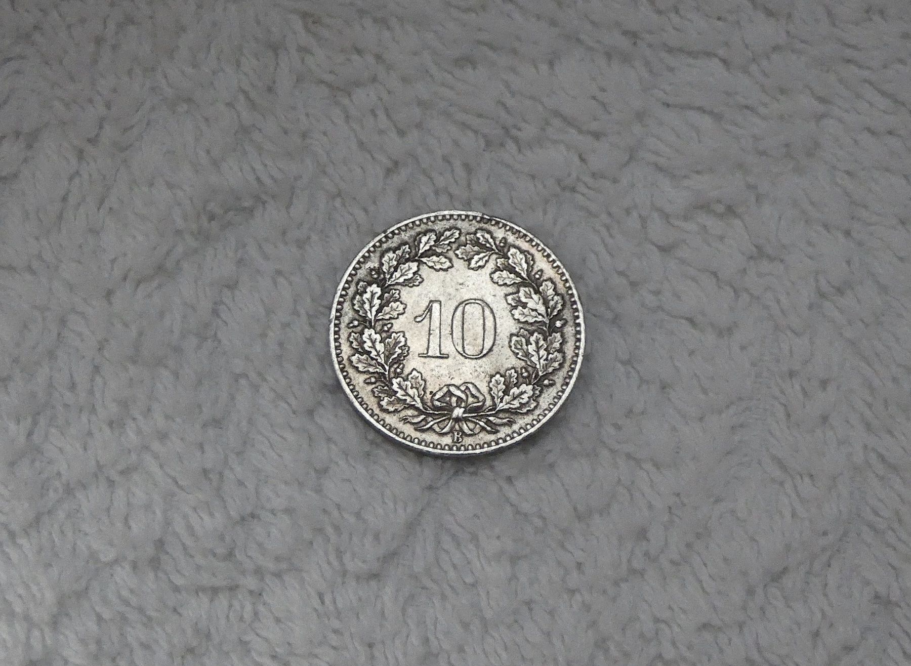 Tutti le monete: 10 centimes/rappen 1879 – Usato da Nyon venduto da Ilmi09 1