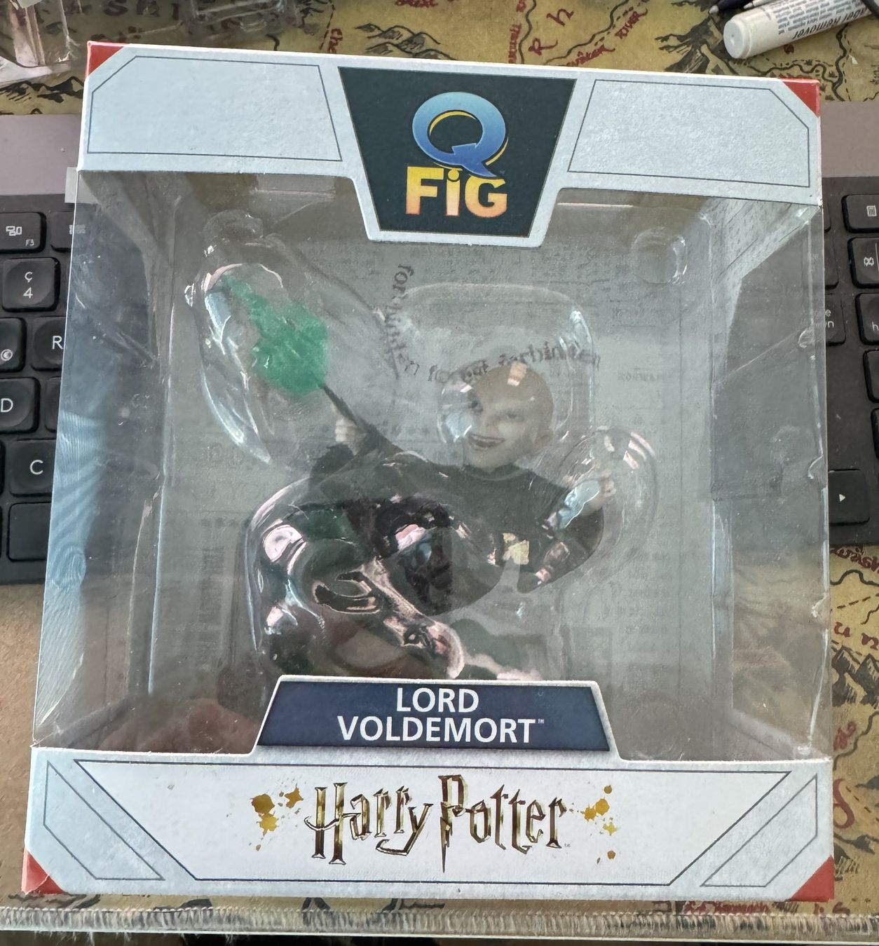 Statuette: Harry Potter Quantum Mechanix Q-Fig Lord Voldemort – Nuovo e nell'imballaggio originale da Semsales venduto da __Florian__ 2