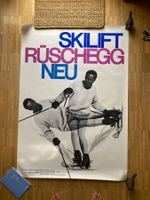 Kurt Wirth Plakat rüschegg bern ski