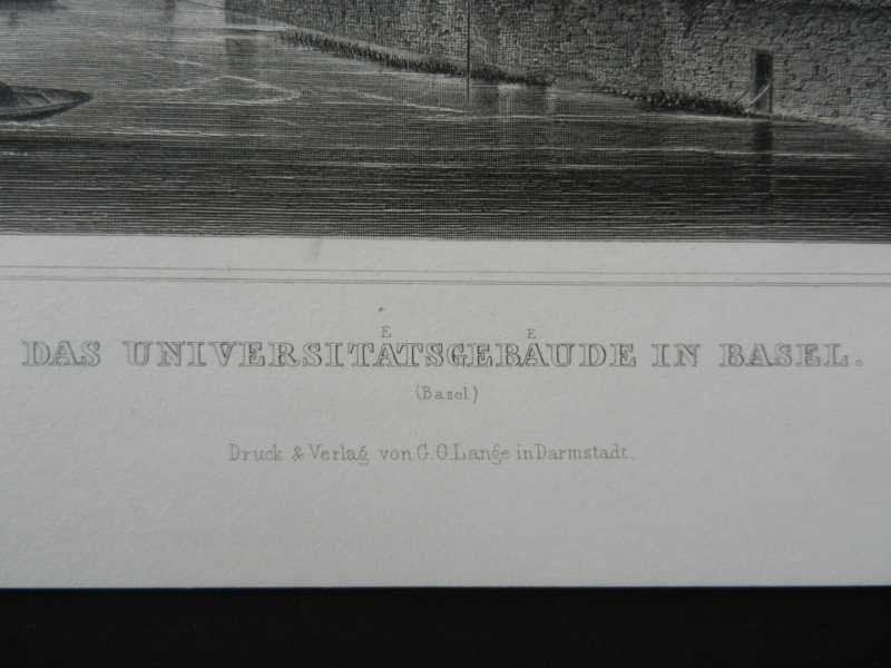 Incisioni: Basel Universitätsgebäude – Usato da Risch venduto da Rischli15 2