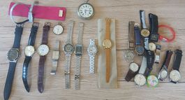 Lot Uhren 2xCasio,2xCK,Swatch Automatic,K&Bros Chrono,