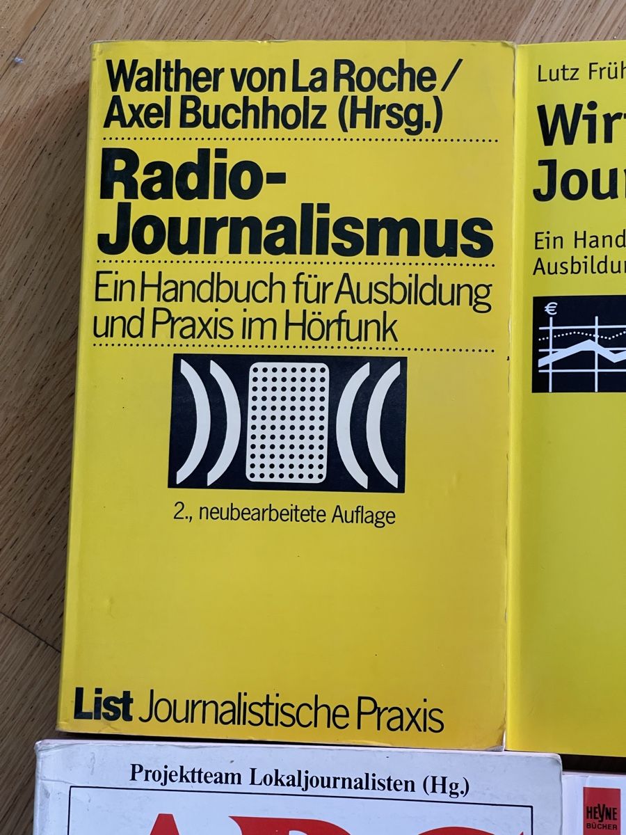 Bücher: Konvolut Journalismus-Buecher gebraucht – Gebraucht aus Bern von TamSham 1