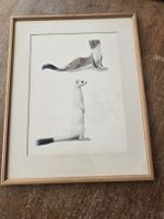 Walter Linsenmaier: Hermelin (Sommer/Winter) – Hand-signiert