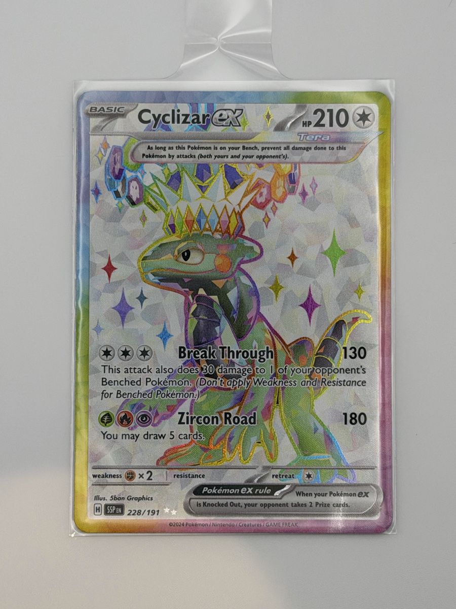 Pokémon Carte collezionabili: Pokémon Cyclizar ex 228/191 – Nuovo (secondo la descrizione) da Uster venduto da EDM1903