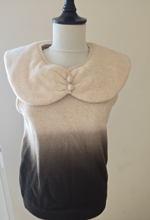 Ärmelloser Pullover