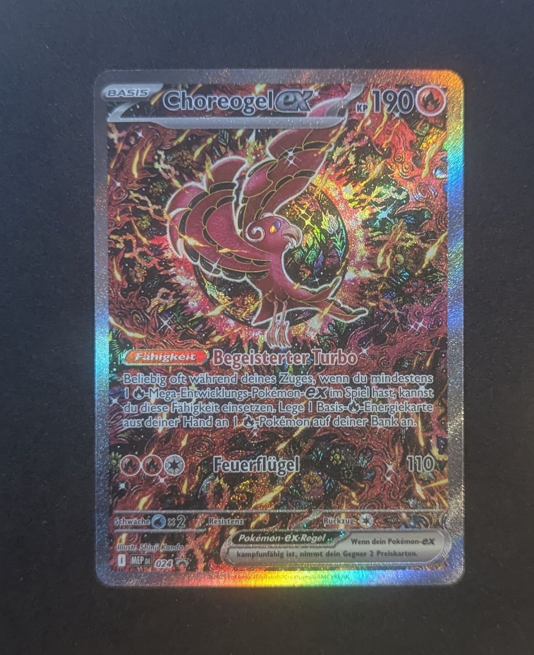 Pokémon Cartes à collectionner: Oricorio ex MEP 024 DE – D'occasion à Zürich par printz7