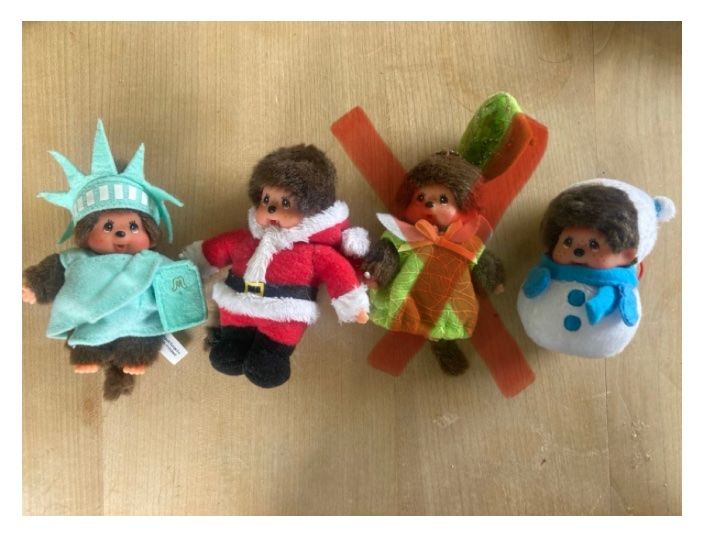 Monchhichi Spielzeuge: Monchhichi 3 stück – Gebraucht aus Herisau von Sifgana