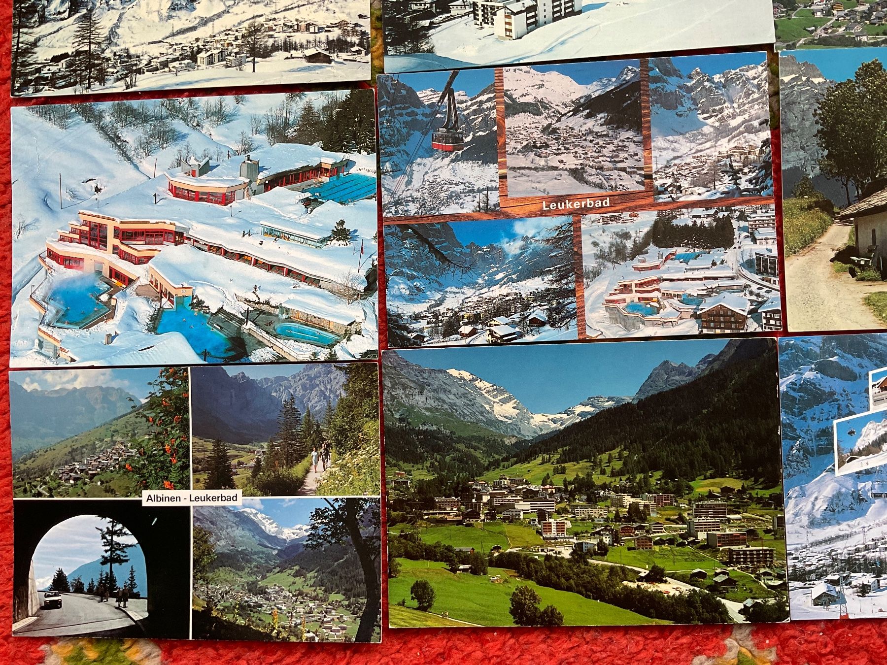 Cartoline postali: 16 AK Leukerbad – Usato da Zürich venduto da Tolima194 3