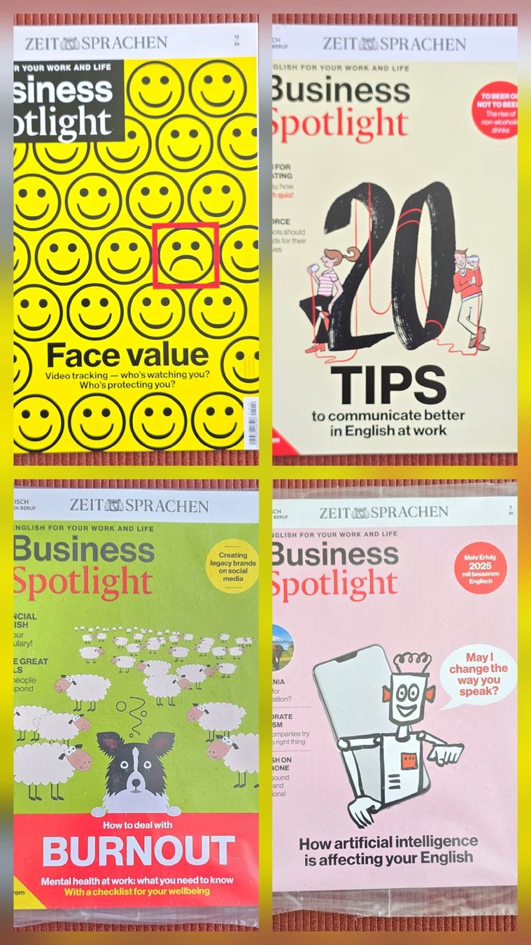 Riviste & Magazine: Business Spotlight Zeitschrifte, 14 St. Hefte – Usato da Allschwil venduto da Elly1972 3