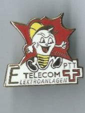 Placchette & Badge: PTT Telecom Pin – Usato da Zürich venduto da t24_de