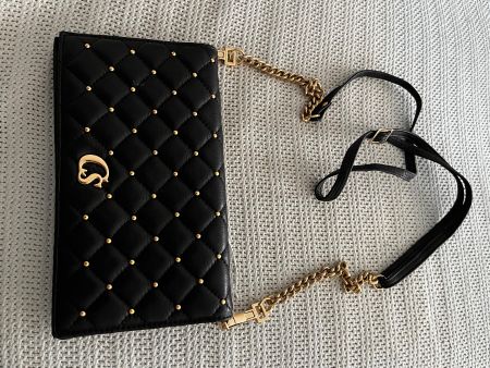 Elegante Umhängetasche "Carmen Steffens" schwarz gold 👜 ...
