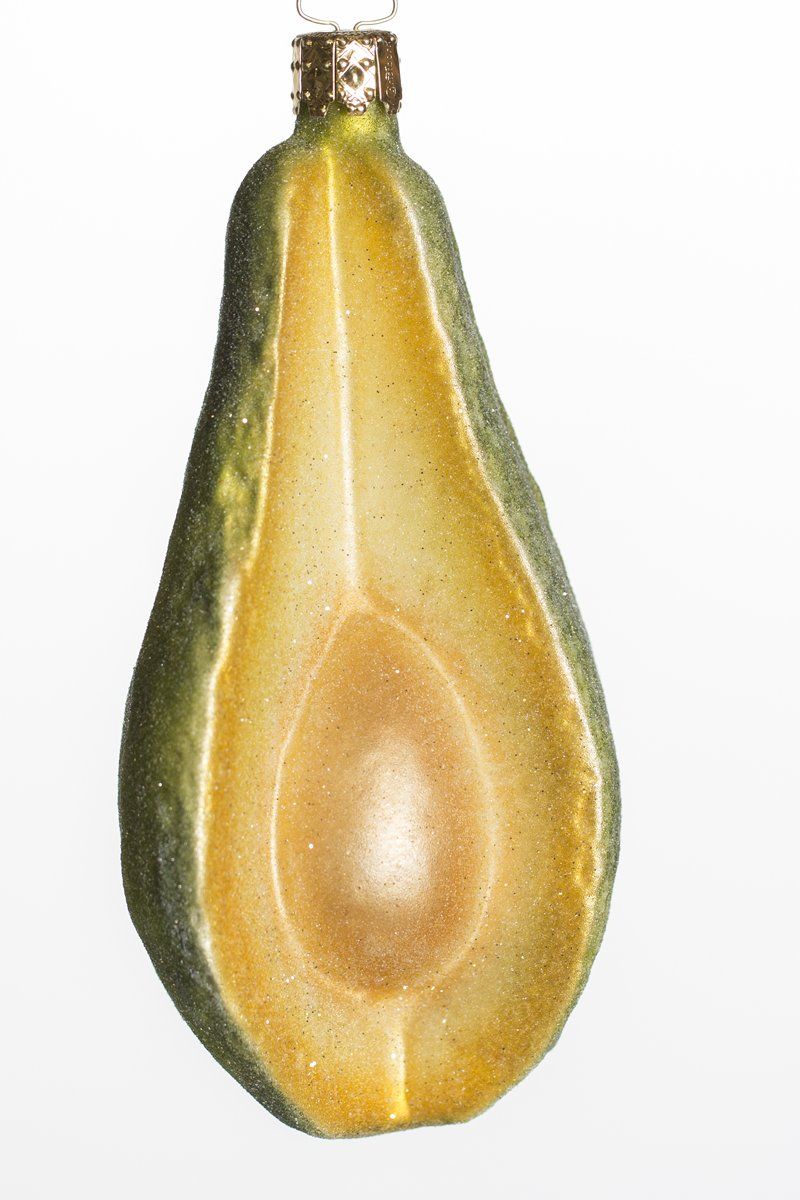 Toutes les décorations: Weihnachtskugel - Glasornament "Avocado" – Neuf avec emballage d'origine à Dottikon par Network01
