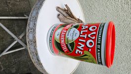 Ovomaltine Dose, Vintage, leer, Deko, Rarität
