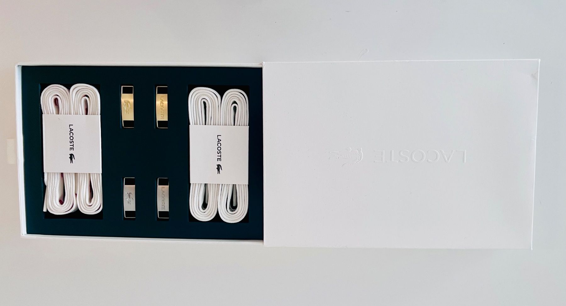 Lacoste Scarpe da uomo: Lacoste Schnürsenkel Set Neu! – Nuovo e nell'imballaggio originale da Belp venduto da Solyluna 6