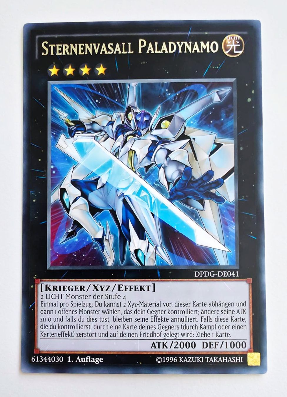 Yugioh Carte collezionabili: Sternenvasall Paladynamo - Yu-Gi-Oh! TCG – Usato da Zürich venduto da Zetto