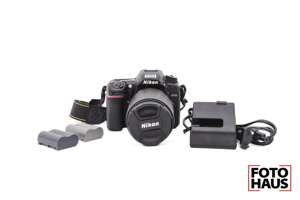 Nikon Appareil photo: Nikon D7500 DSLR @26765 + AF-S 18-140mm f/3.5-5.6 G 2103 – D'occasion à Basel par FotohausBasel
