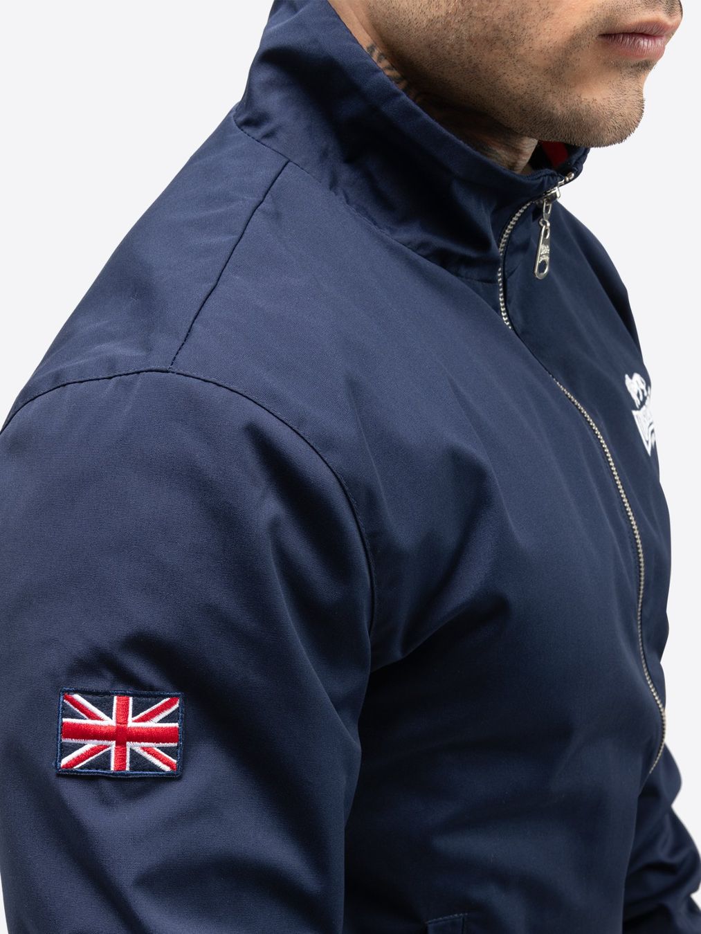 Lonsdale Giacche: Lonsdale Newdigate Jacke Navy L – Nuovo e nell'imballaggio originale da Düdingen venduto da BluePalm 3