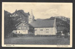 Pardisla im Prättigau Kirche und Hospiz
