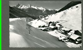 AK sw Wiesen GR Tinzenhorn,Piz Michèl ≈ 1958 
