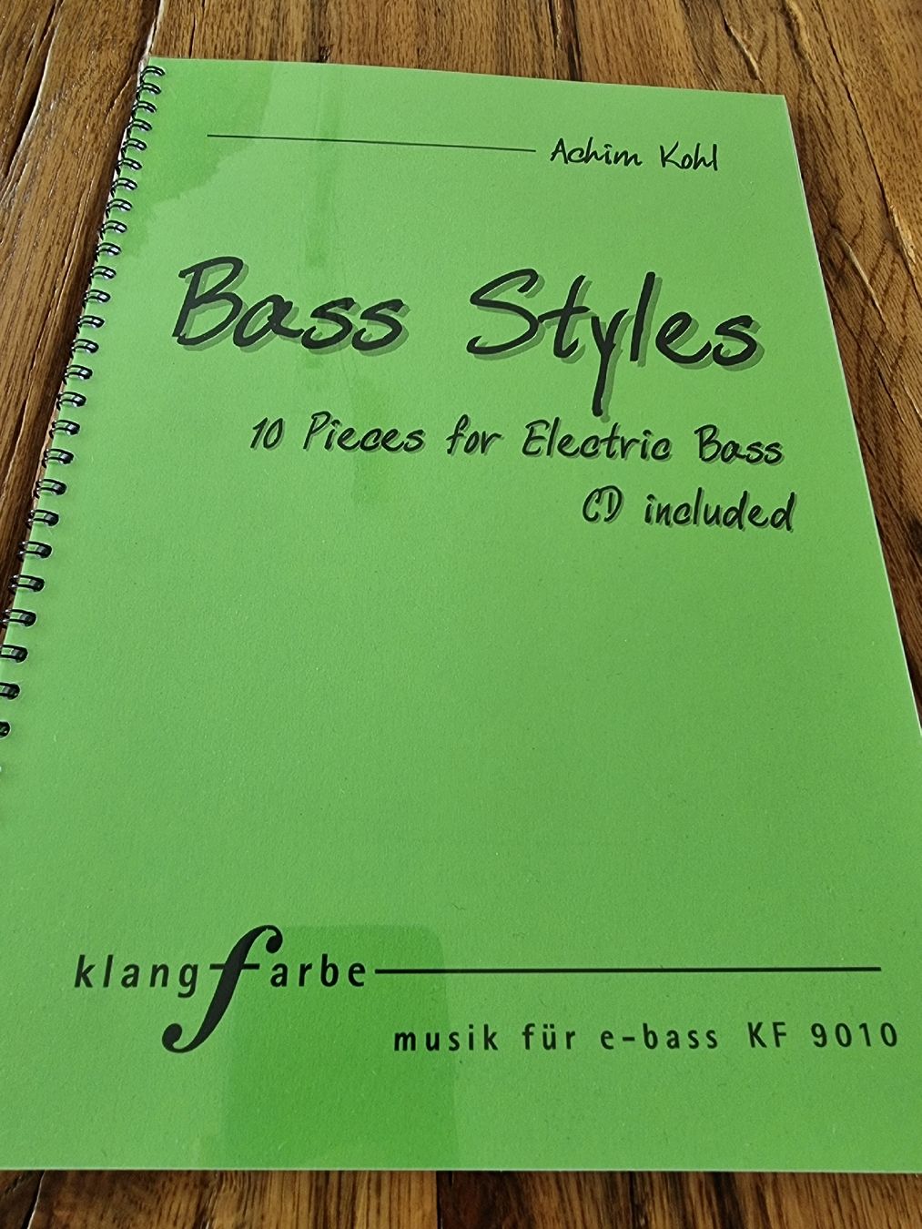 Strumenti musicali: ACHIM KOHL E - BASS STYLES NOTENBUCH +TABS CD – Nuovo (secondo la descrizione) da Zofingen venduto da Tinpan