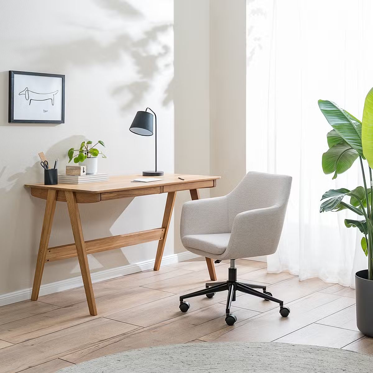 Scrivanie: Ars Natura Dounby desk - solid oak, oiled – Usato da Uster venduto da ann_658q