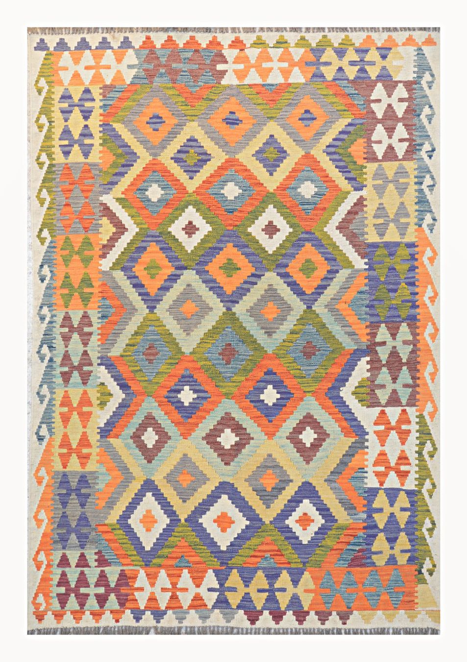 Kelim Tappeti: Oriente Kelim Teppich 170x240 Cm – Nuovo e nell'imballaggio originale da Lahore venduto da Fairways79 3