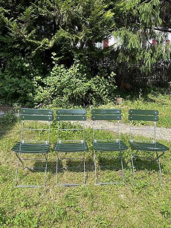 Stühle: 4 Gartenstühle – Gebraucht aus Solothurn von Giusi0 1